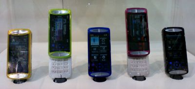 Wellness handsets in a variety of colours